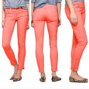 J.Crew skinny ankle toothpick jeans size 28